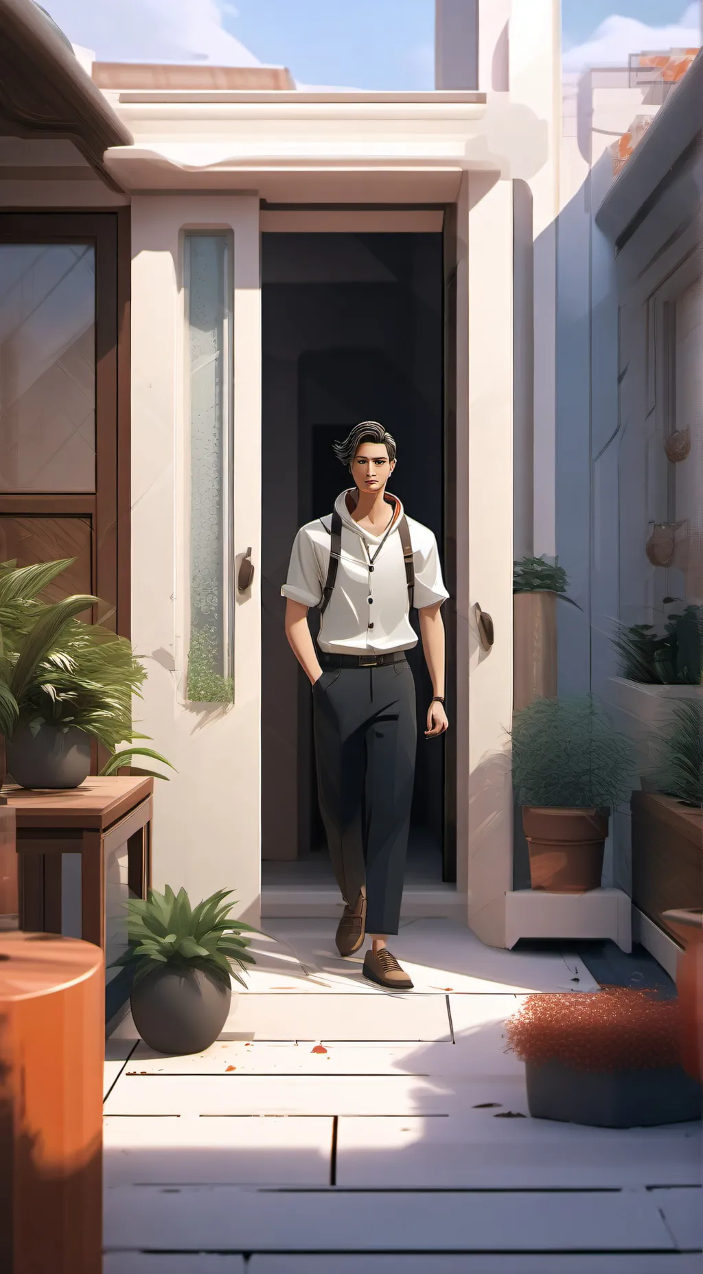 ai character: kiribakudendeku🥊💥🥦 background