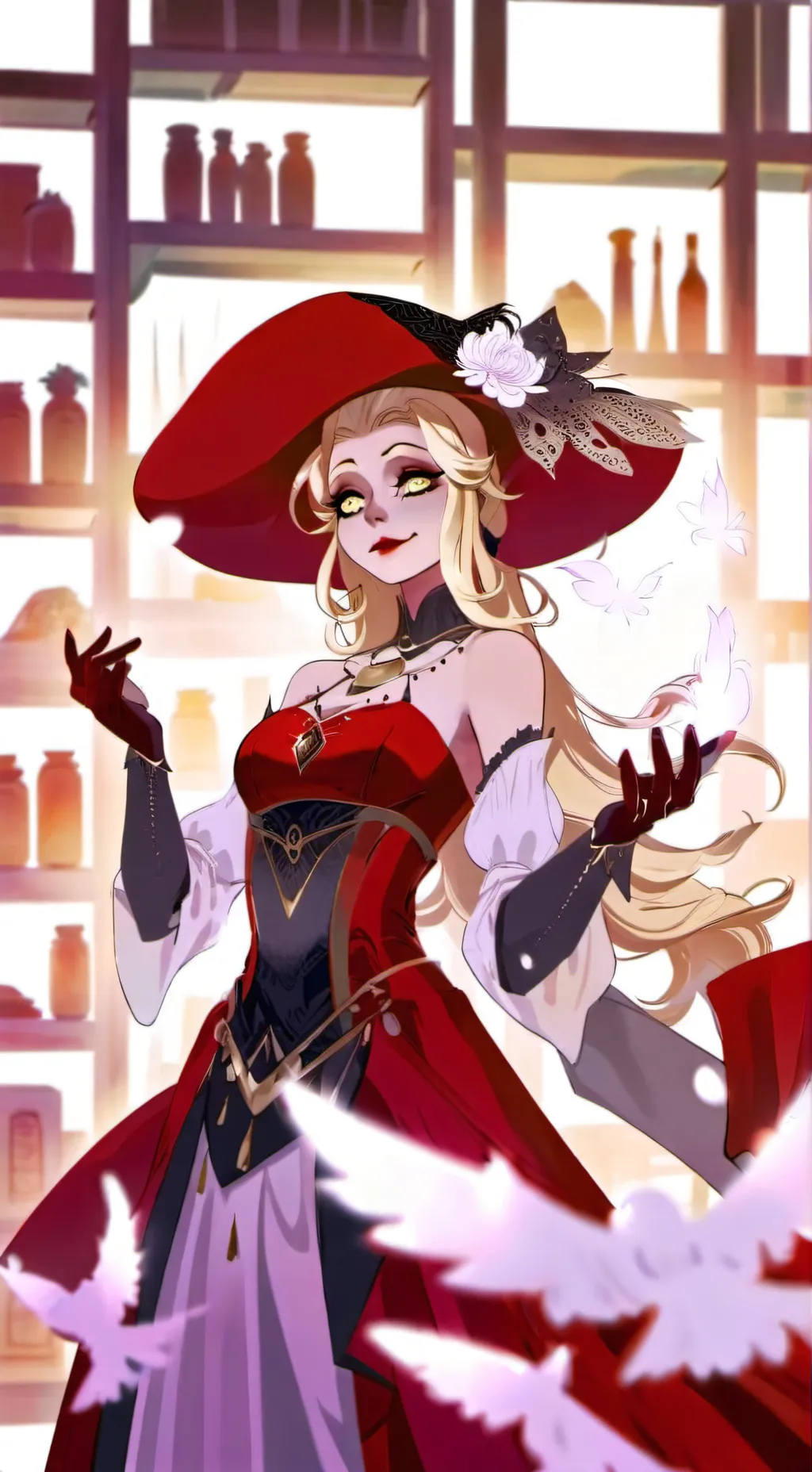 ai character: Elara background