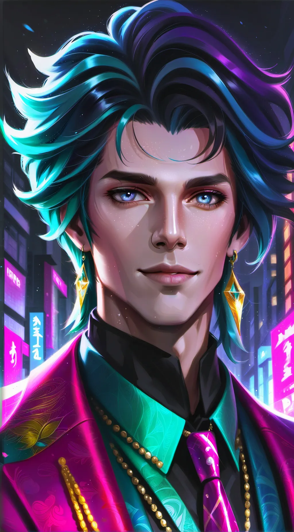 ai character: Aro Ace background