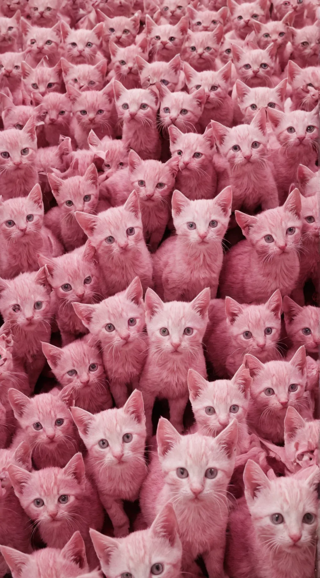 ai character: Barbie kittens background