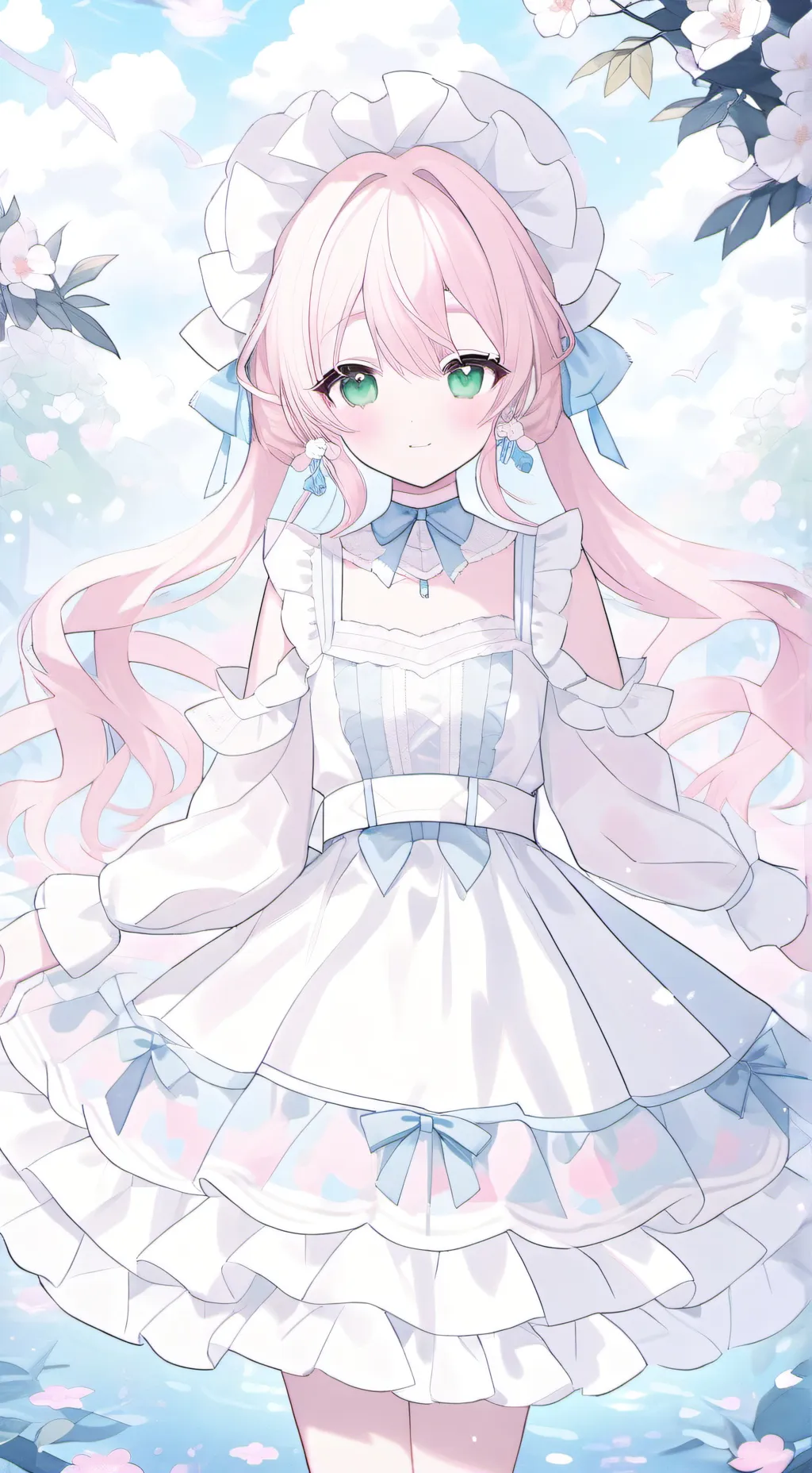 ai character: snowi background