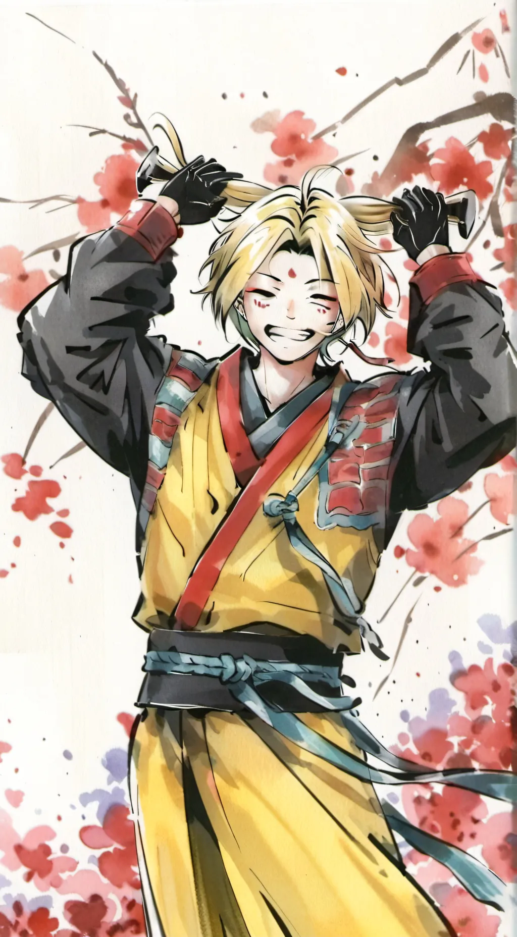 ai character: mha te odia background