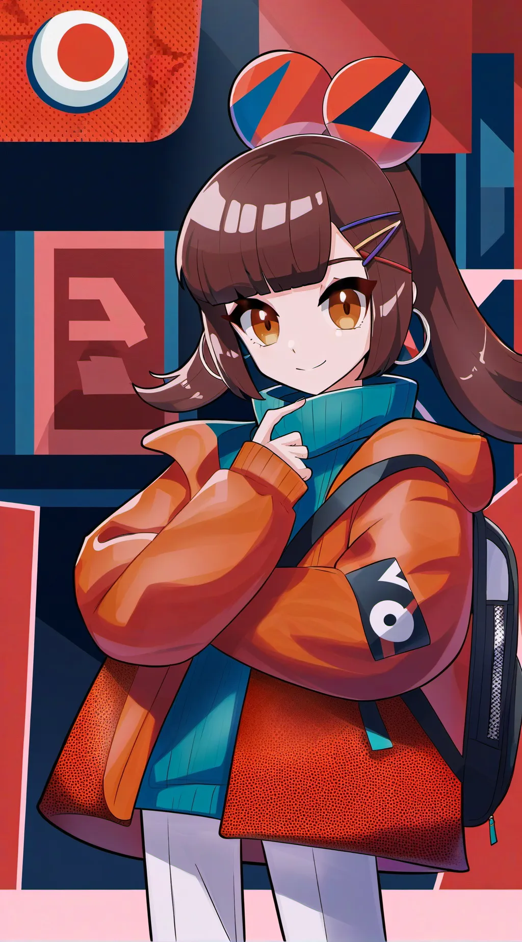 ai character: Luna background