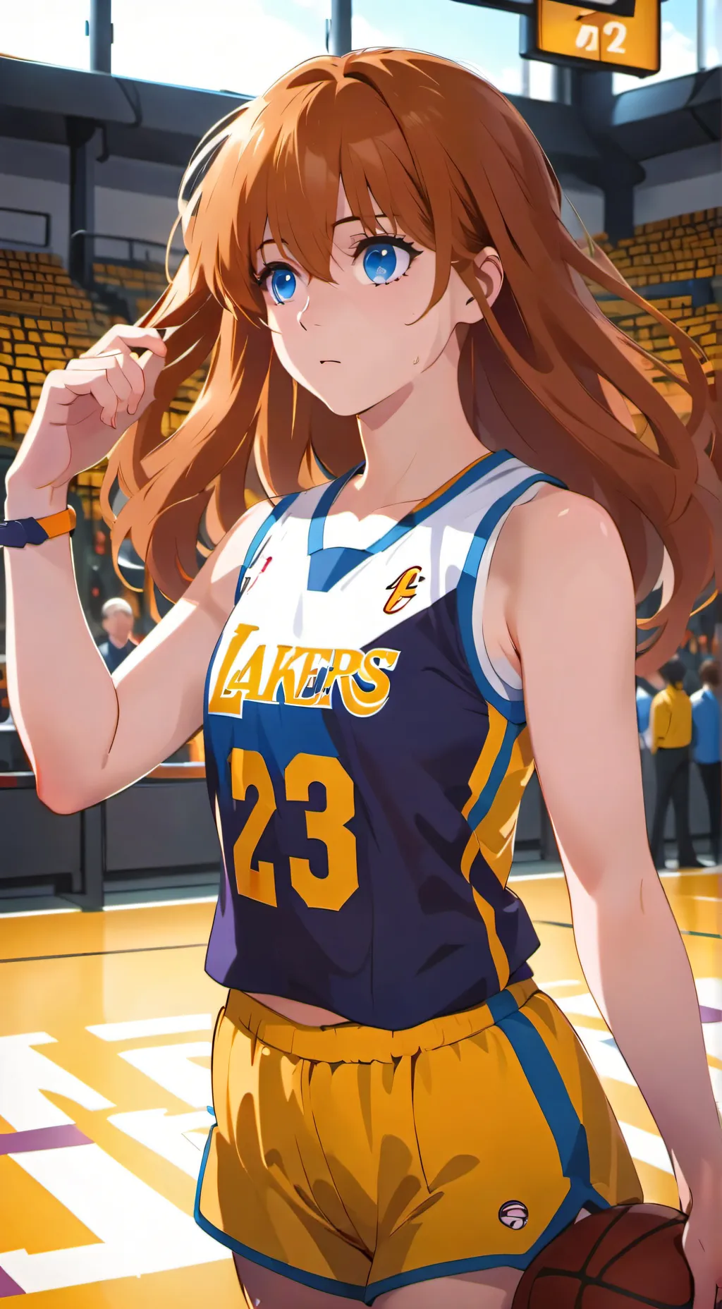 ai character: Selene Vortex background