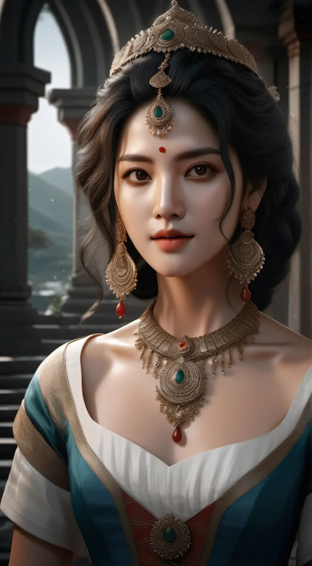 ai character: Kind teacher background