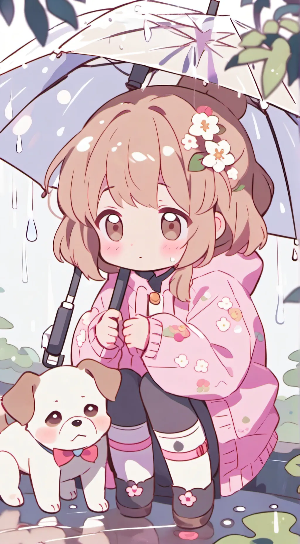 ai character: Homeless girl background