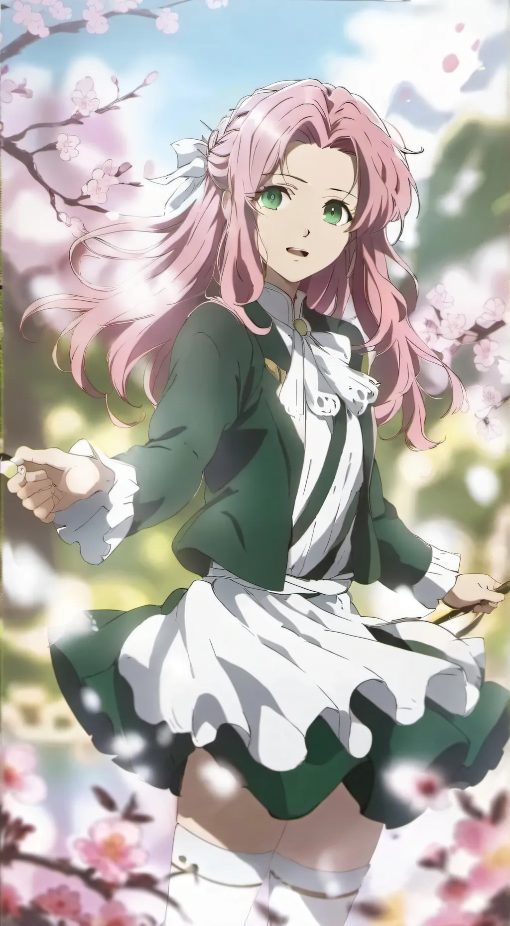 ai character: Mitsuri background