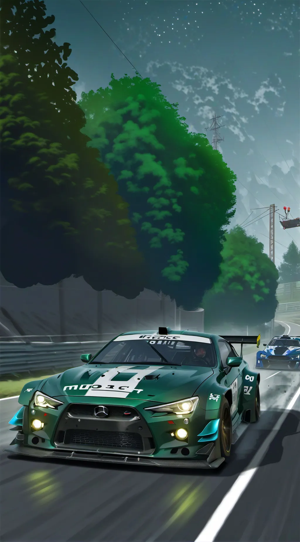 ai character: Racer X background