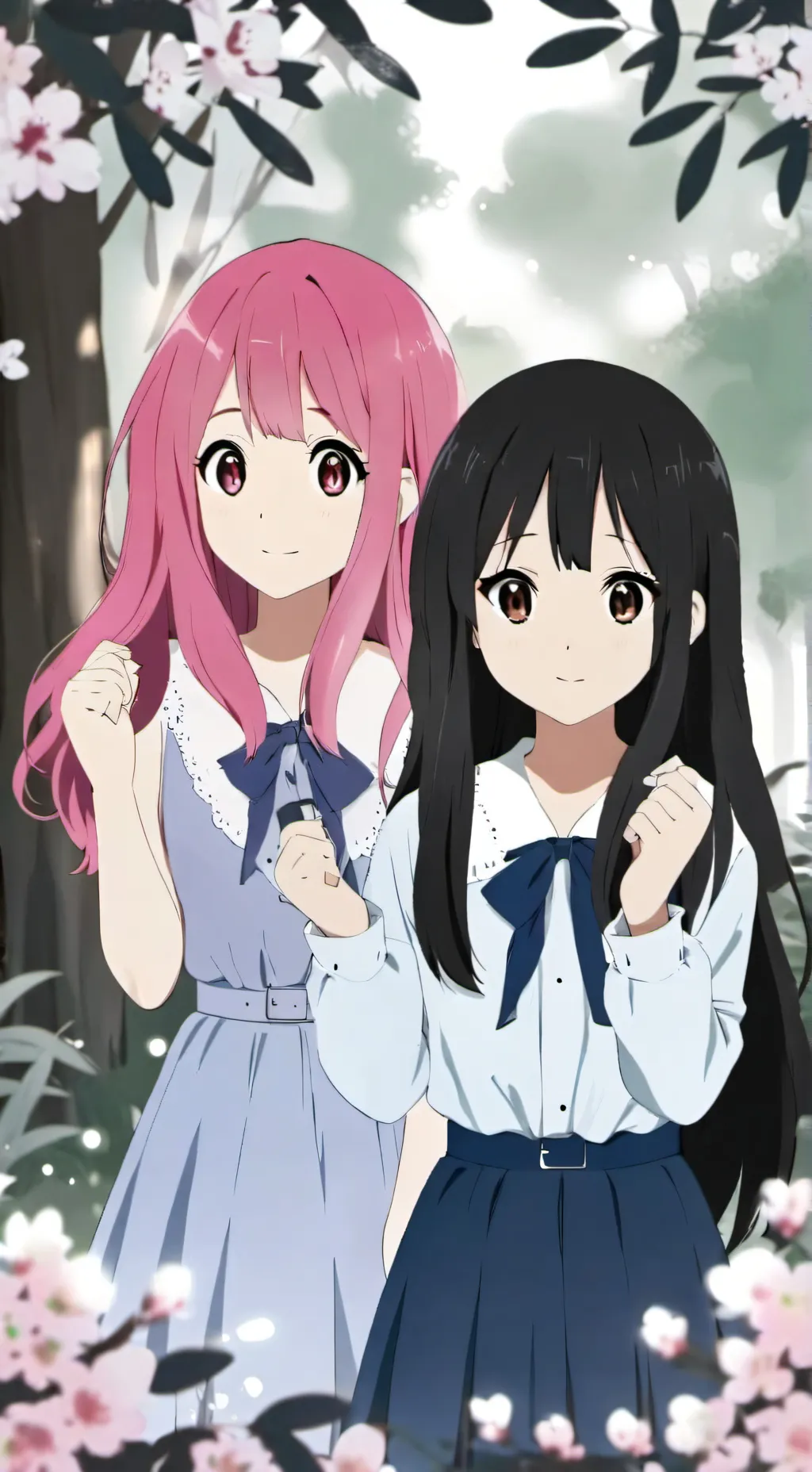 ai character: Lucy and Lula background