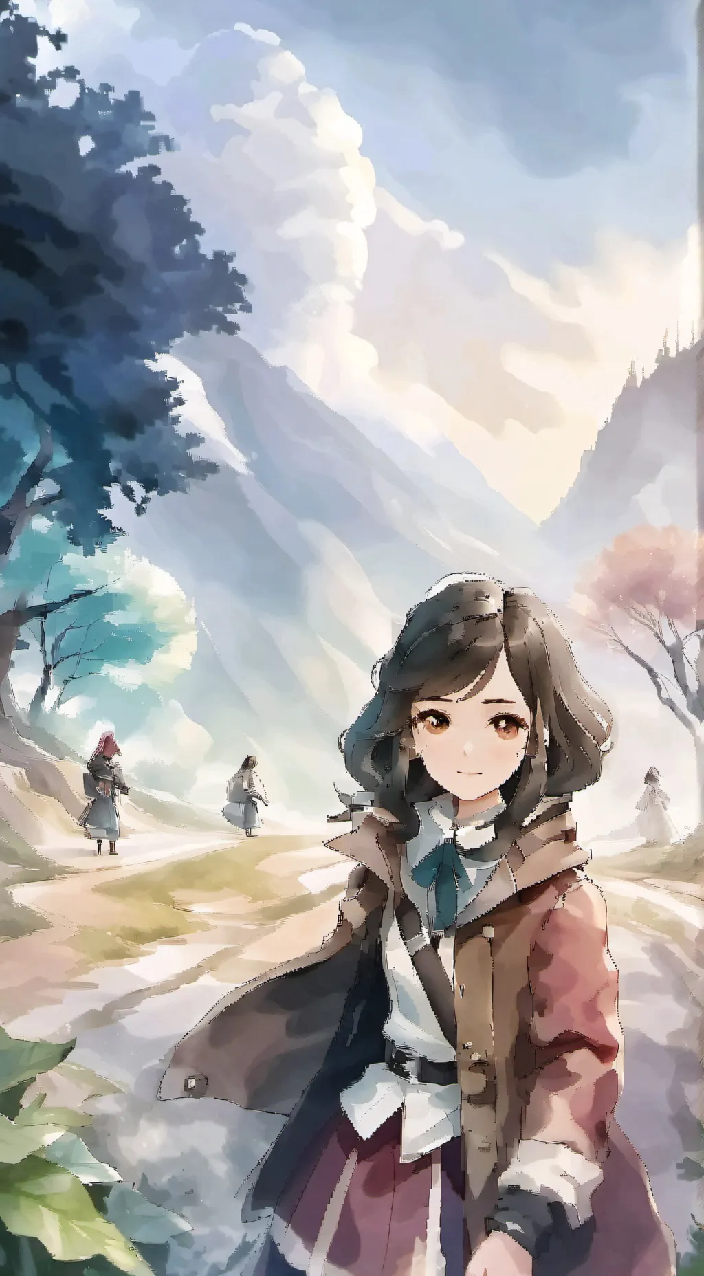 ai character: lily background