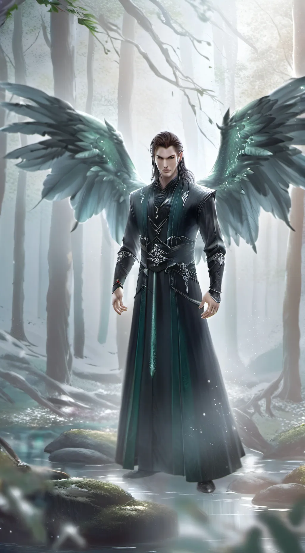 ai character: Thorne Scaleshadow background