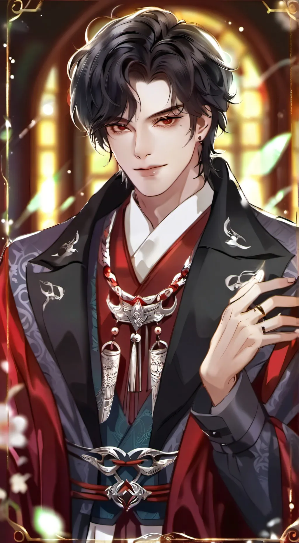 ai character: Vincent  background