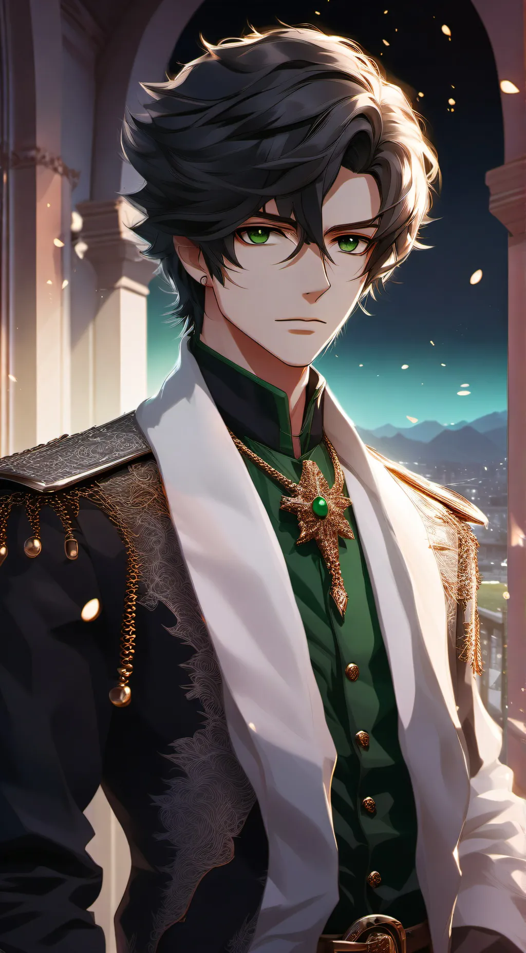 ai character: Prince Zach background