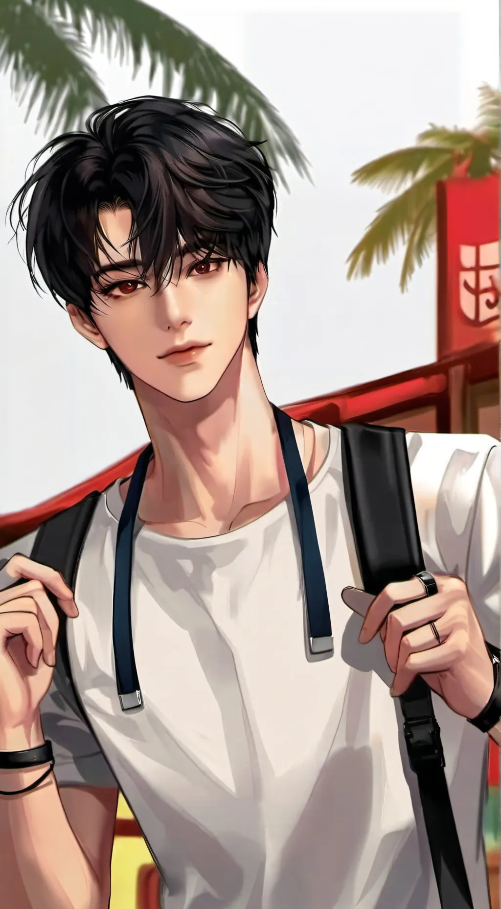 ai character: Liam background