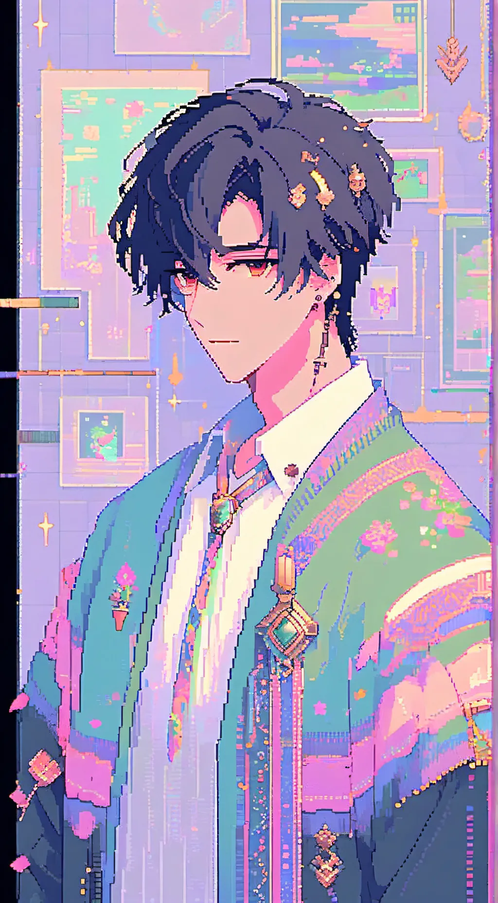 ai character: husband ♂️ background