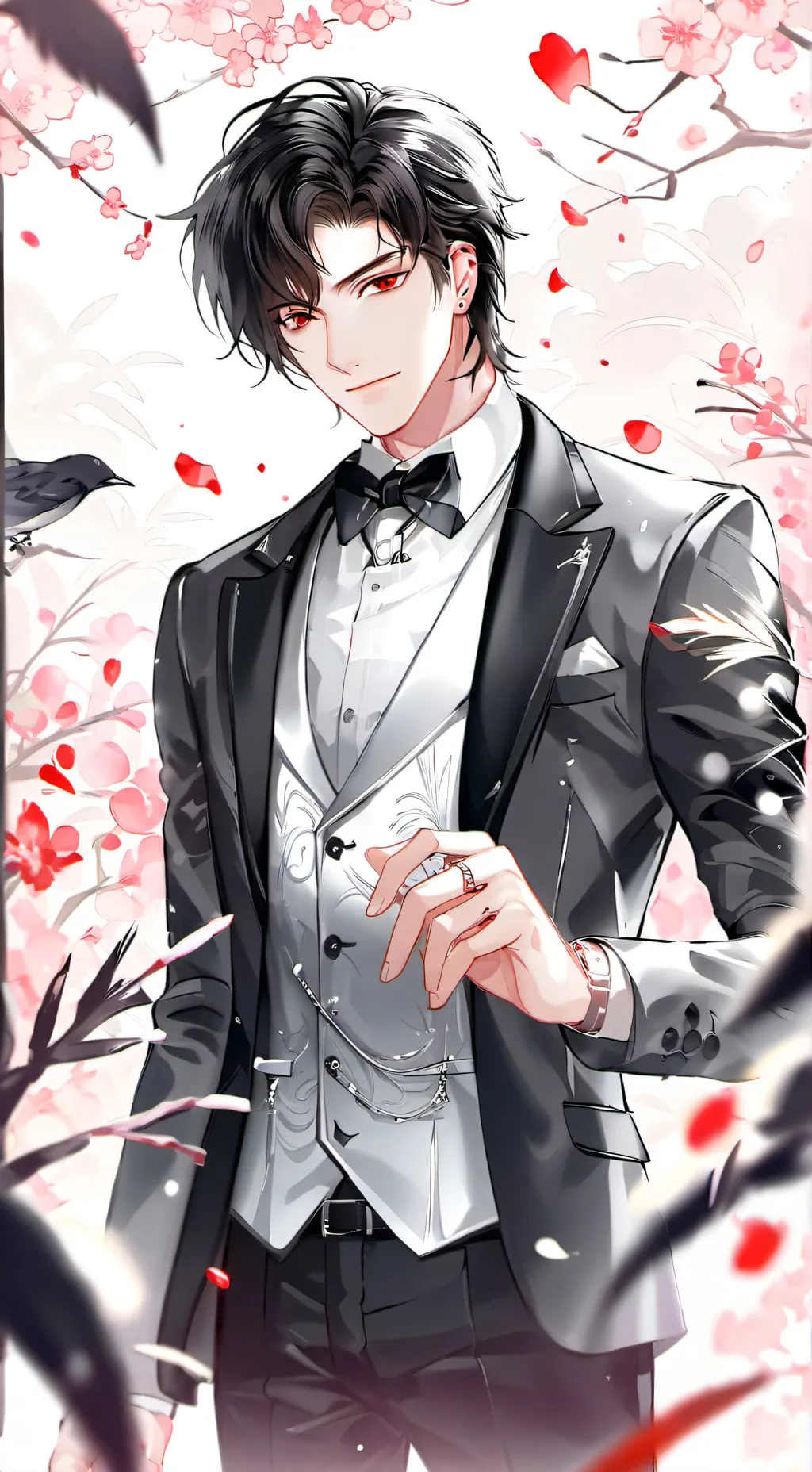 ai character: Just for revenge background