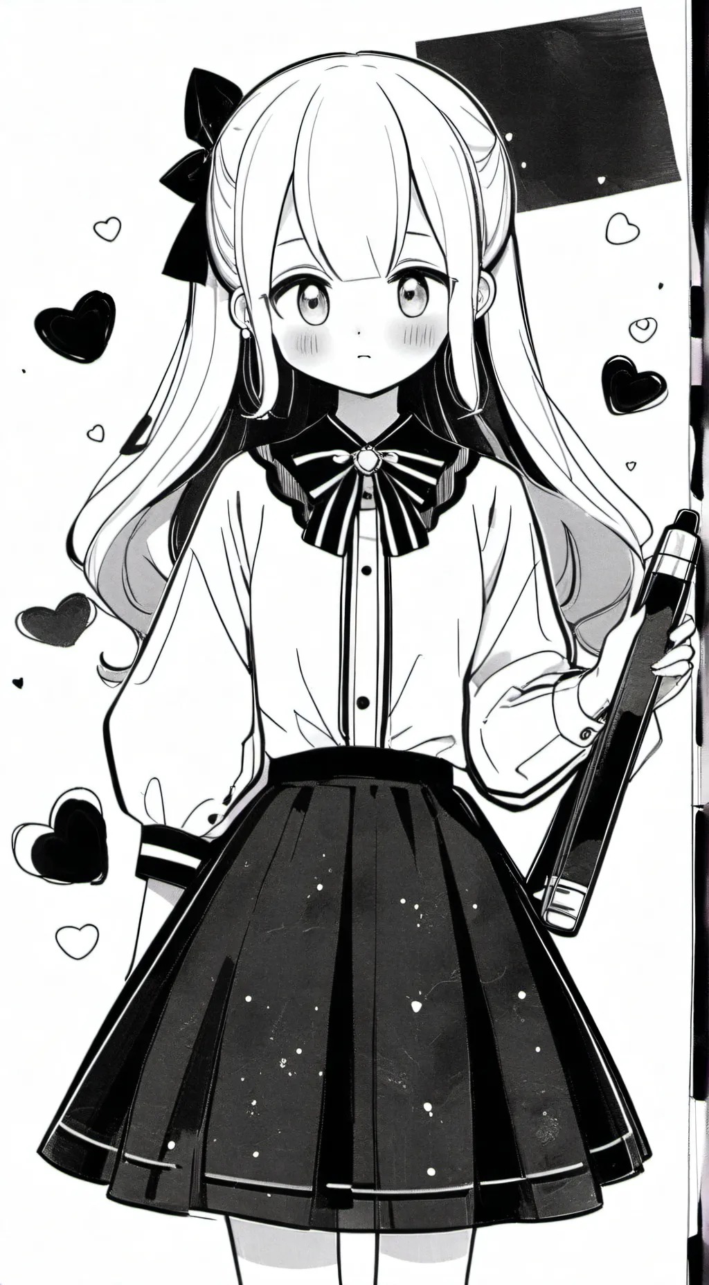 ai character: cornered  background