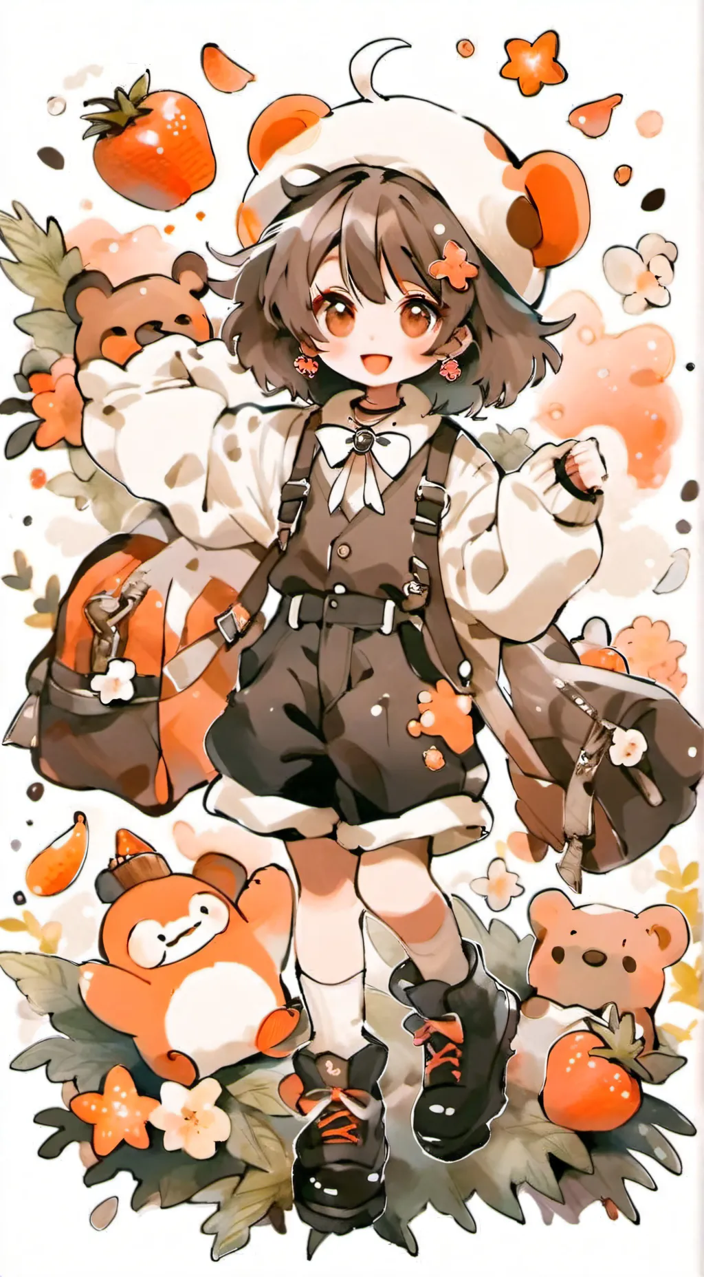 ai character: Dandys World background