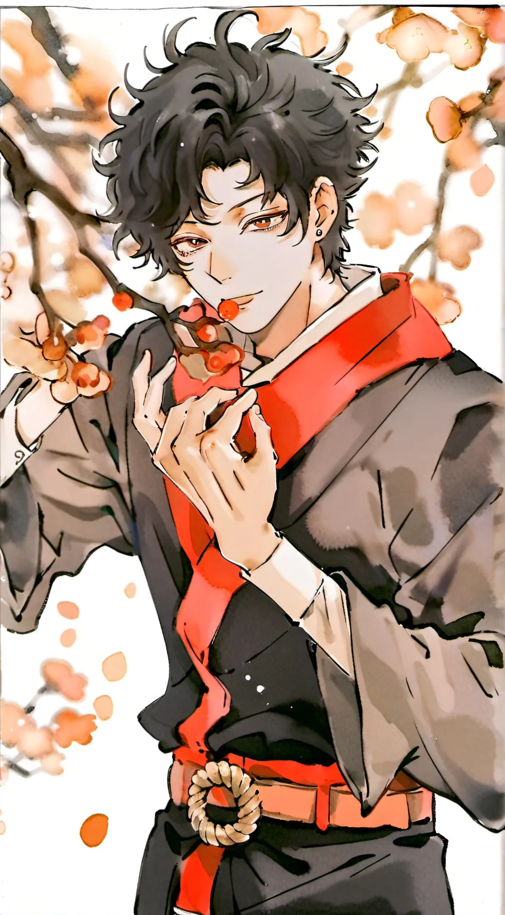 ai character: muzan kibutsuji background