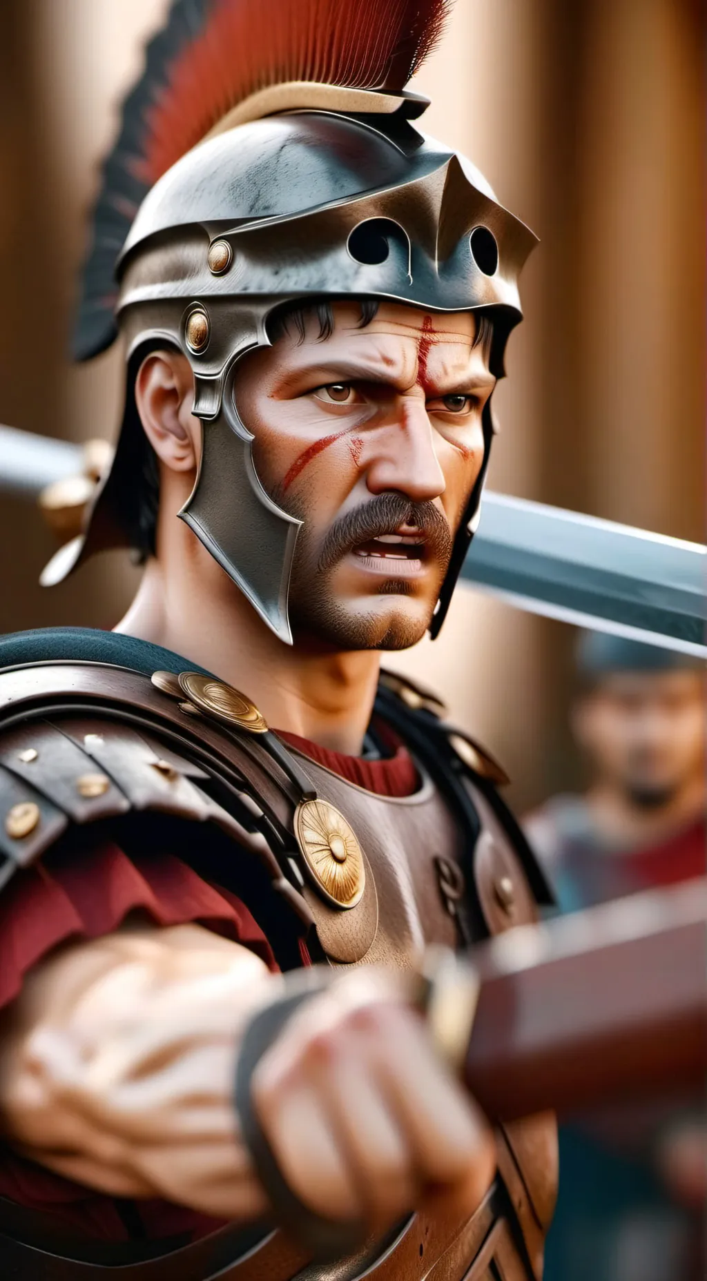 ai character: Roman 155AD background