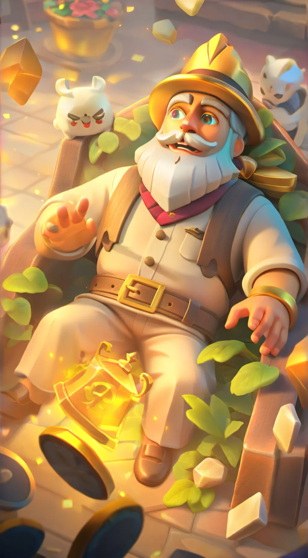 ai character: kid background