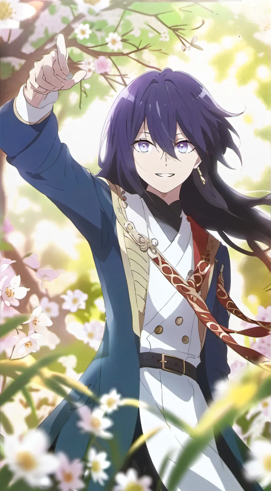 ai character: Midnight🕛 background