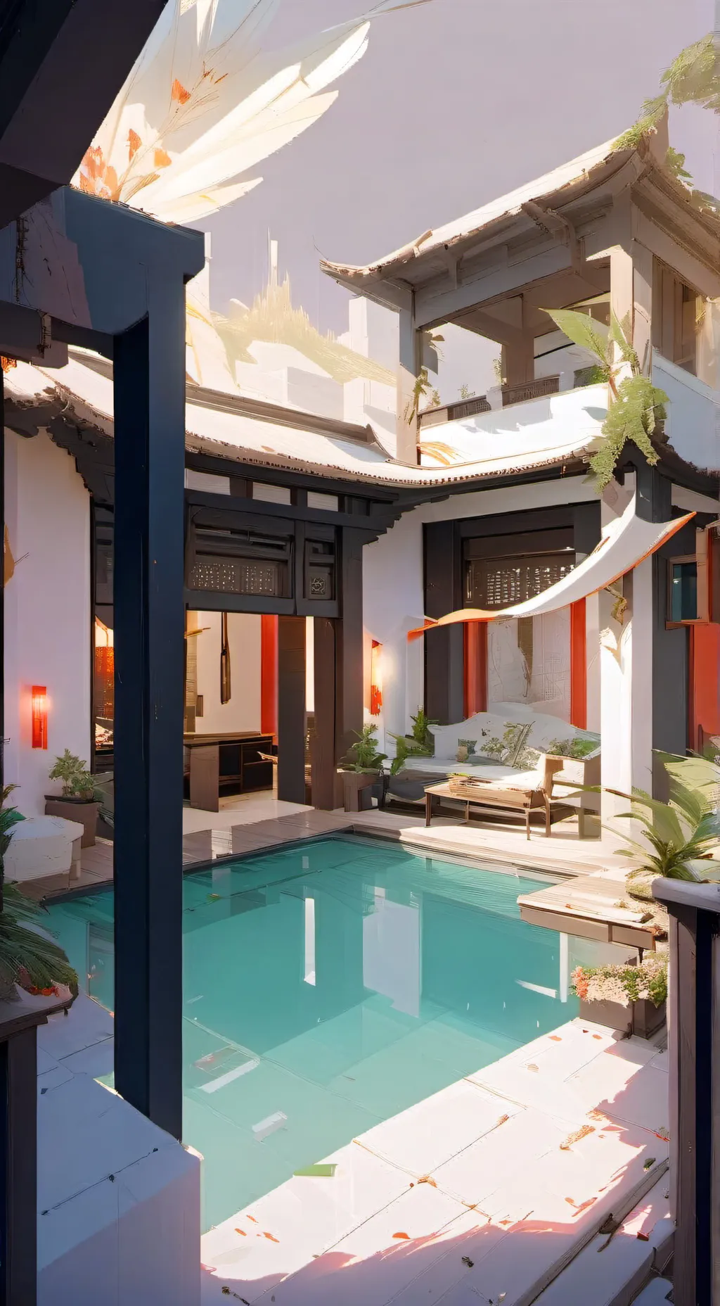 ai character: MHA rehab background