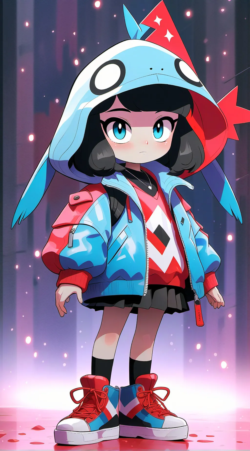 ai character: ENA: Dream BBQ background