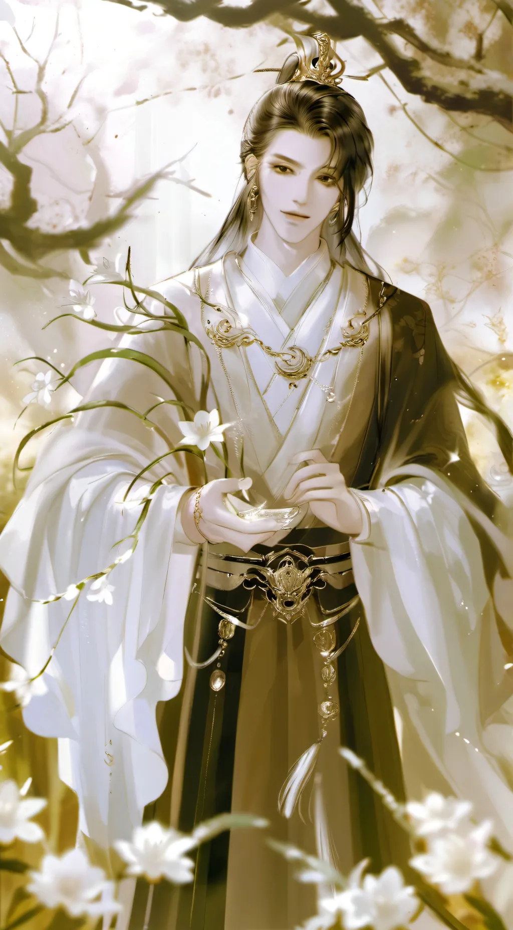 ai character: calm class background