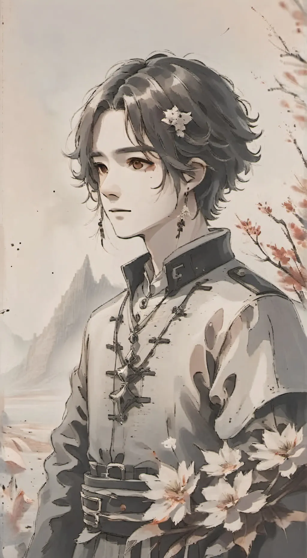 ai character: muirichiro  background