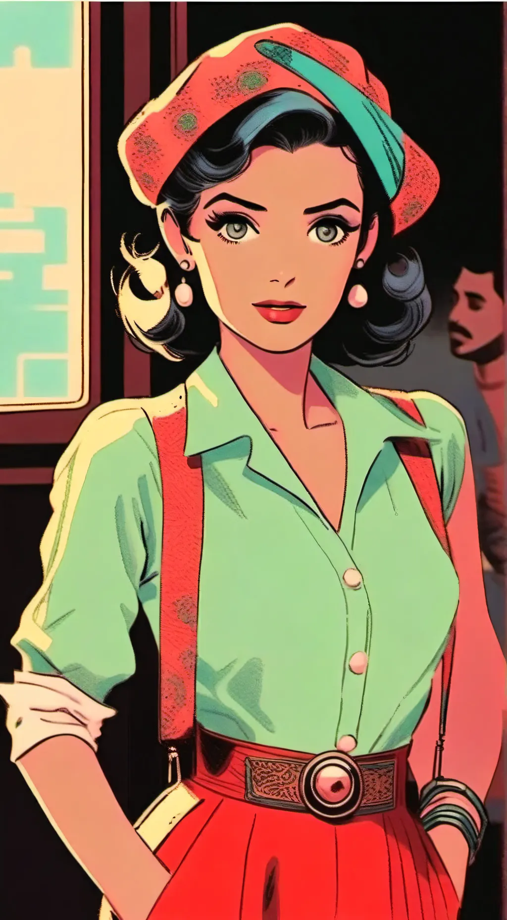 ai character: my gero academy background