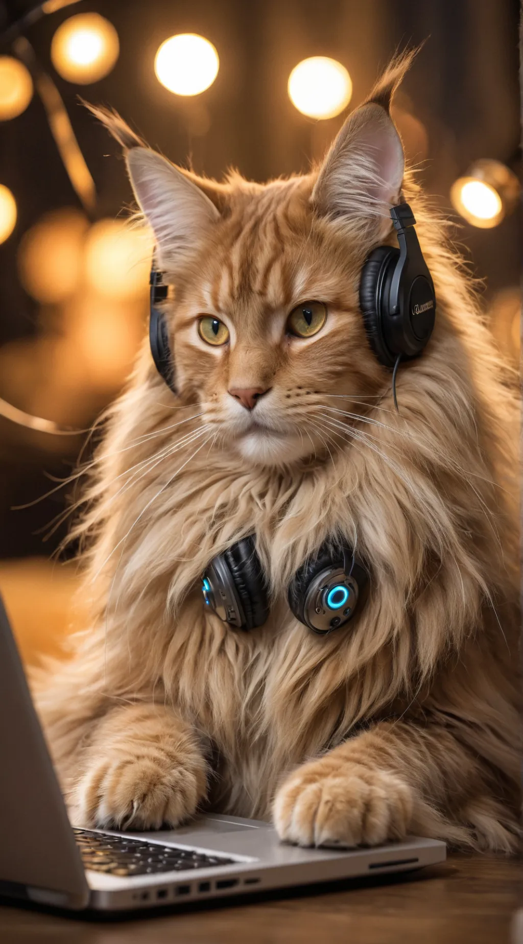 ai character: Luce background