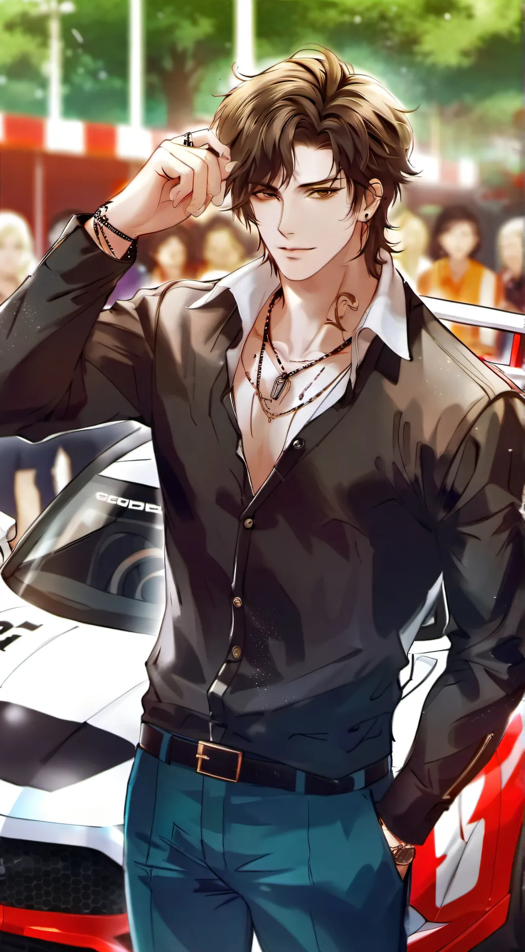 ai character: 🏎️mike🏎️ background