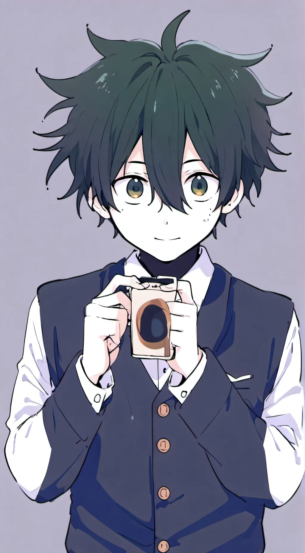 ai character: deku background