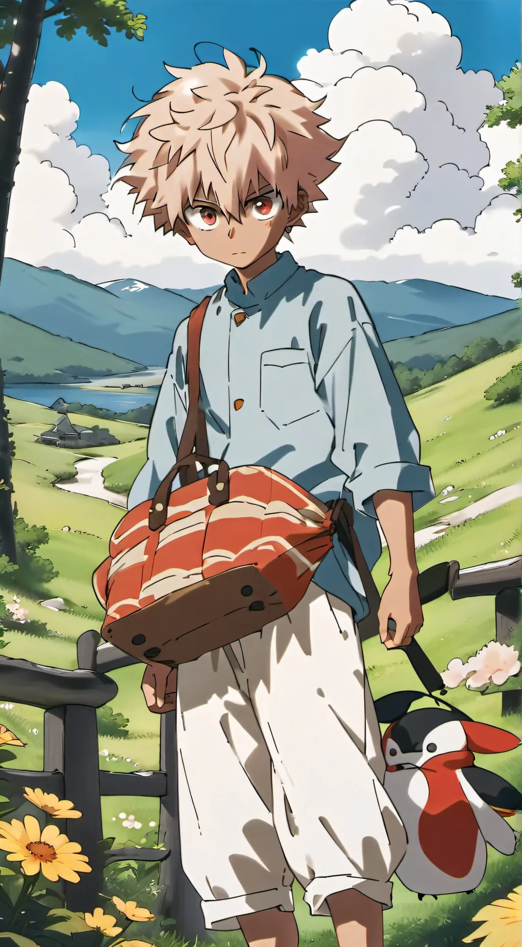 ai character: bokugo background