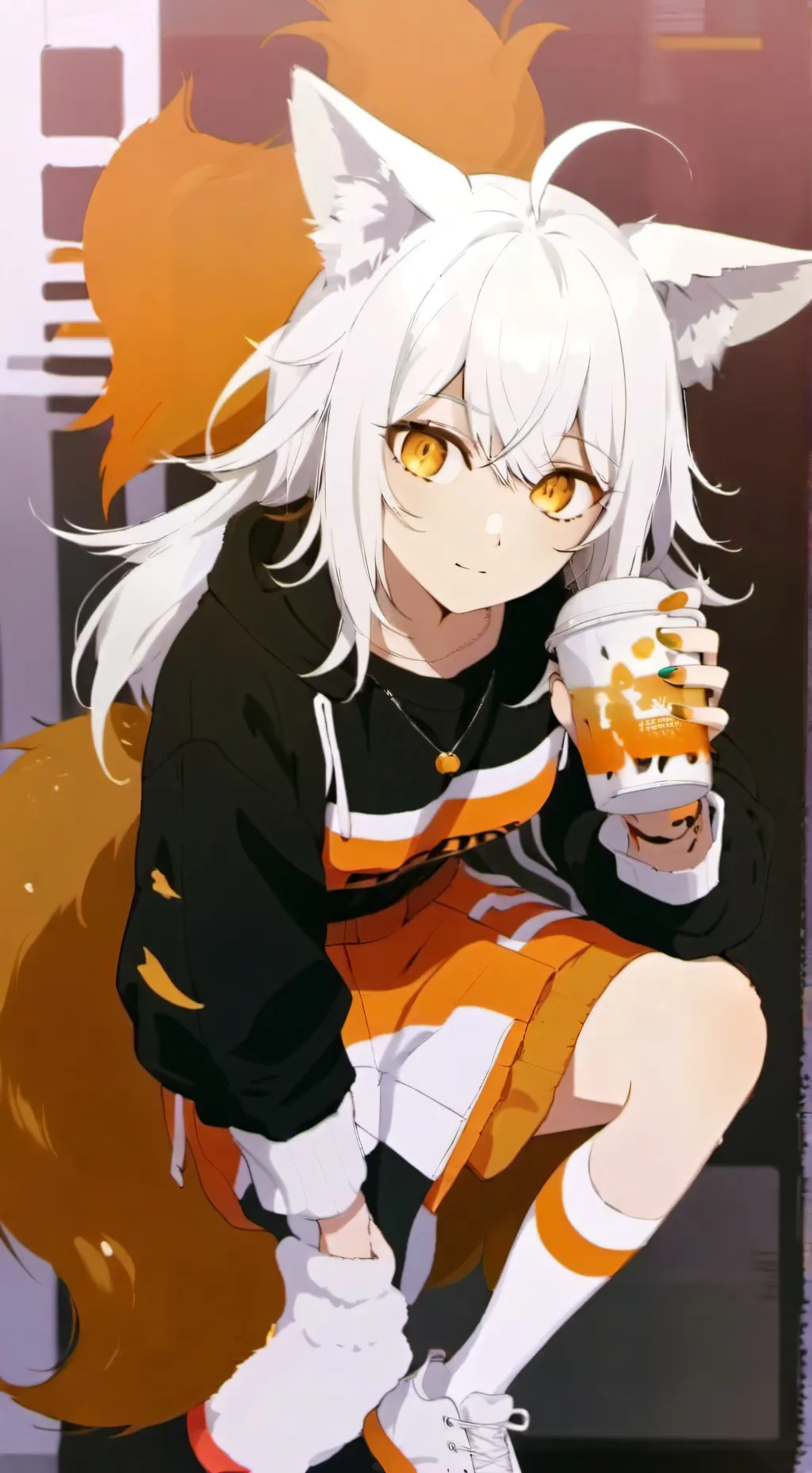 ai character: Lexi background