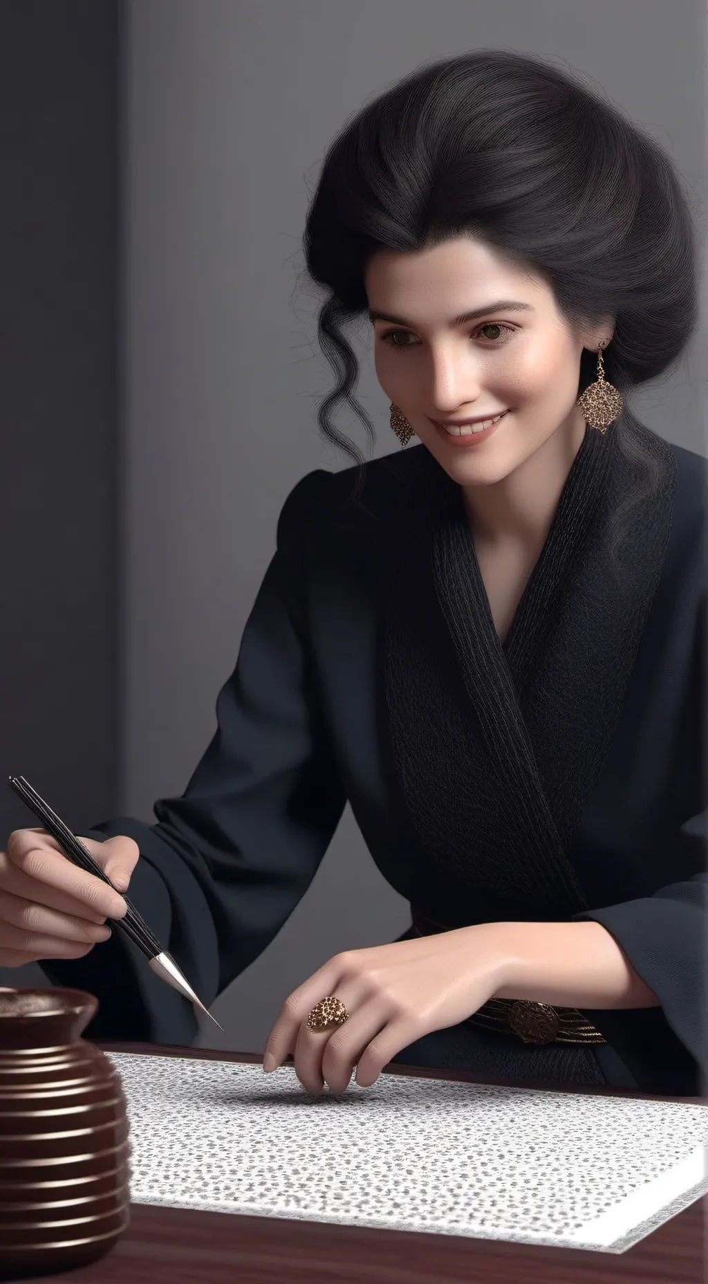 ai character: therapy background