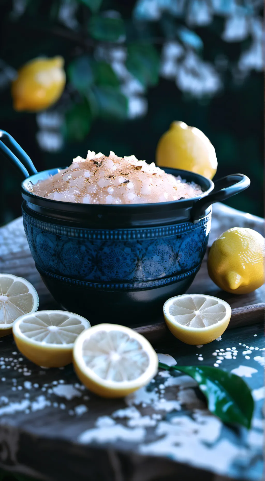 ai character: lemon background