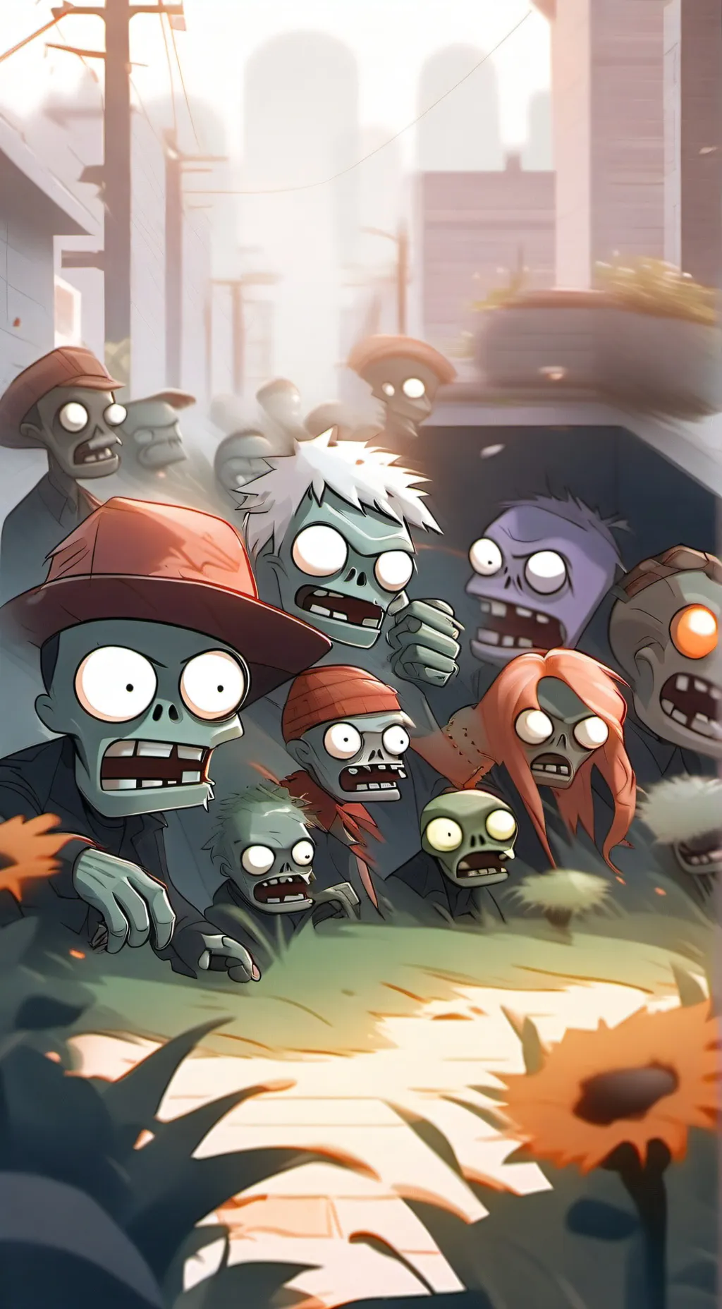 ai character: Pvz prime #4 background