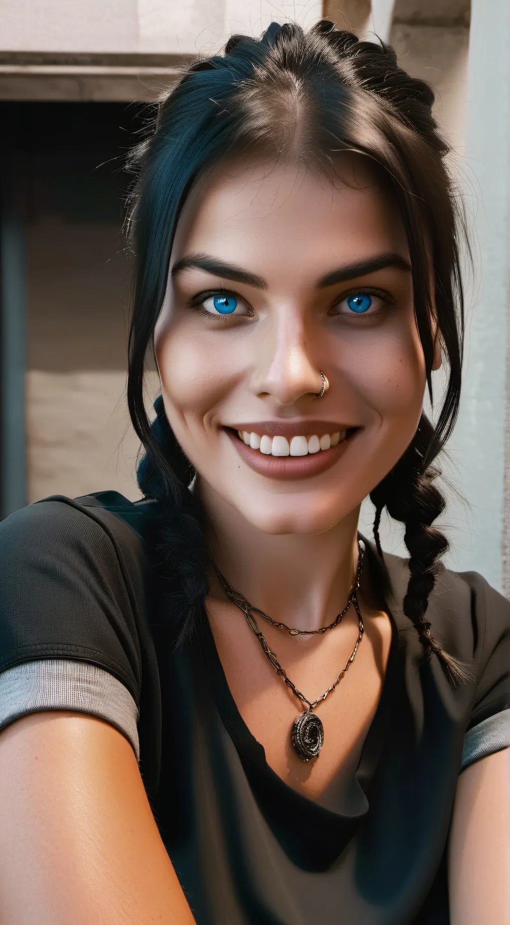 ai character: Raven background