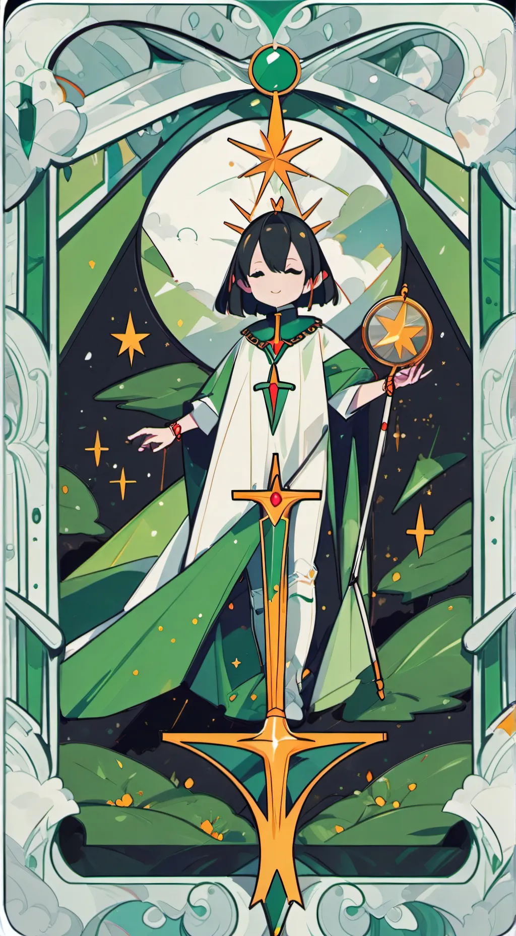 ai character: FEVER🤒😷 background