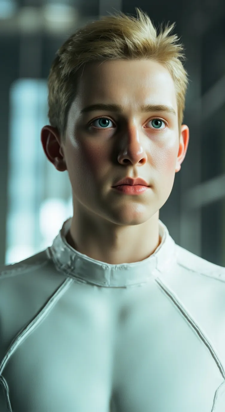 ai character: Bathroom blow up  background