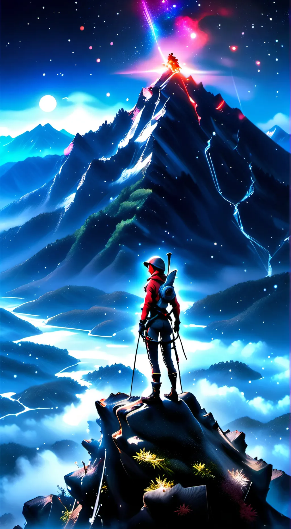 ai character: Raven🖤❓ background