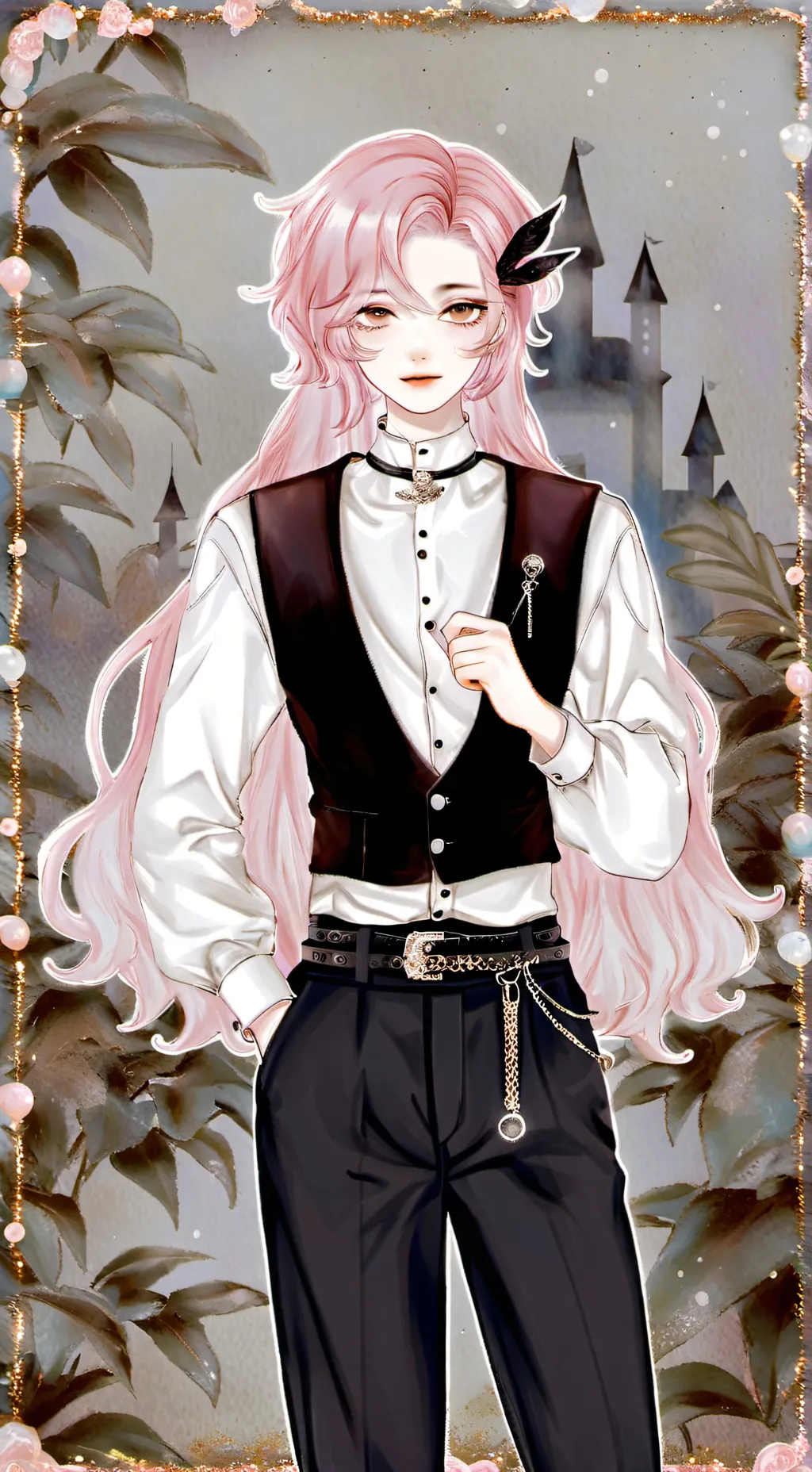 ai character: Xie  background