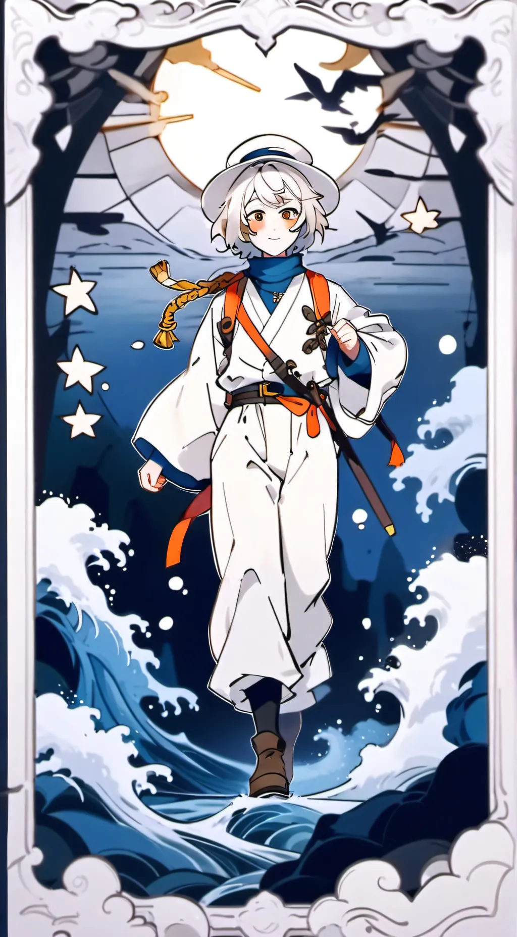 ai character: El sol te habla :0 background