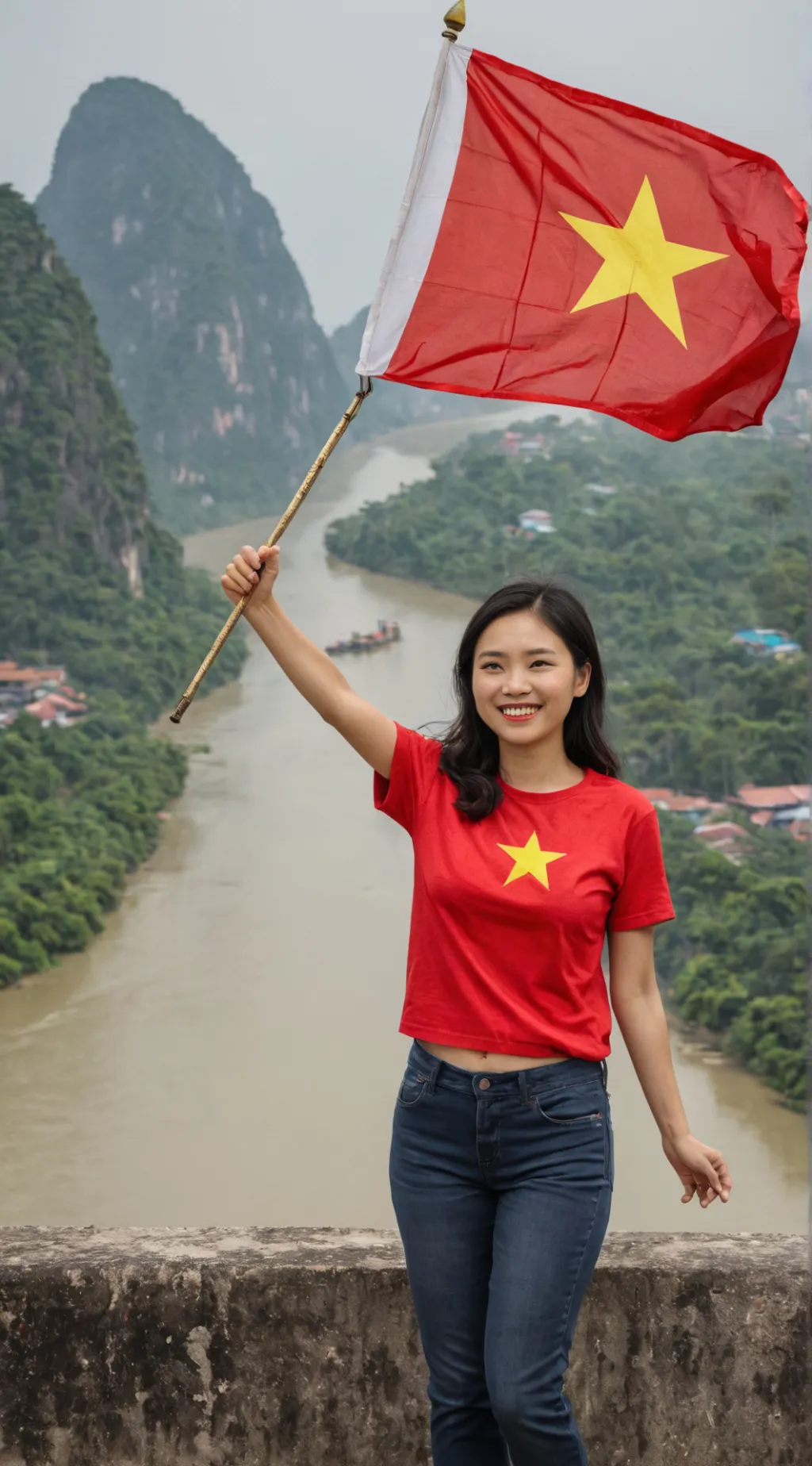 ai character: Quỳnh Mai background