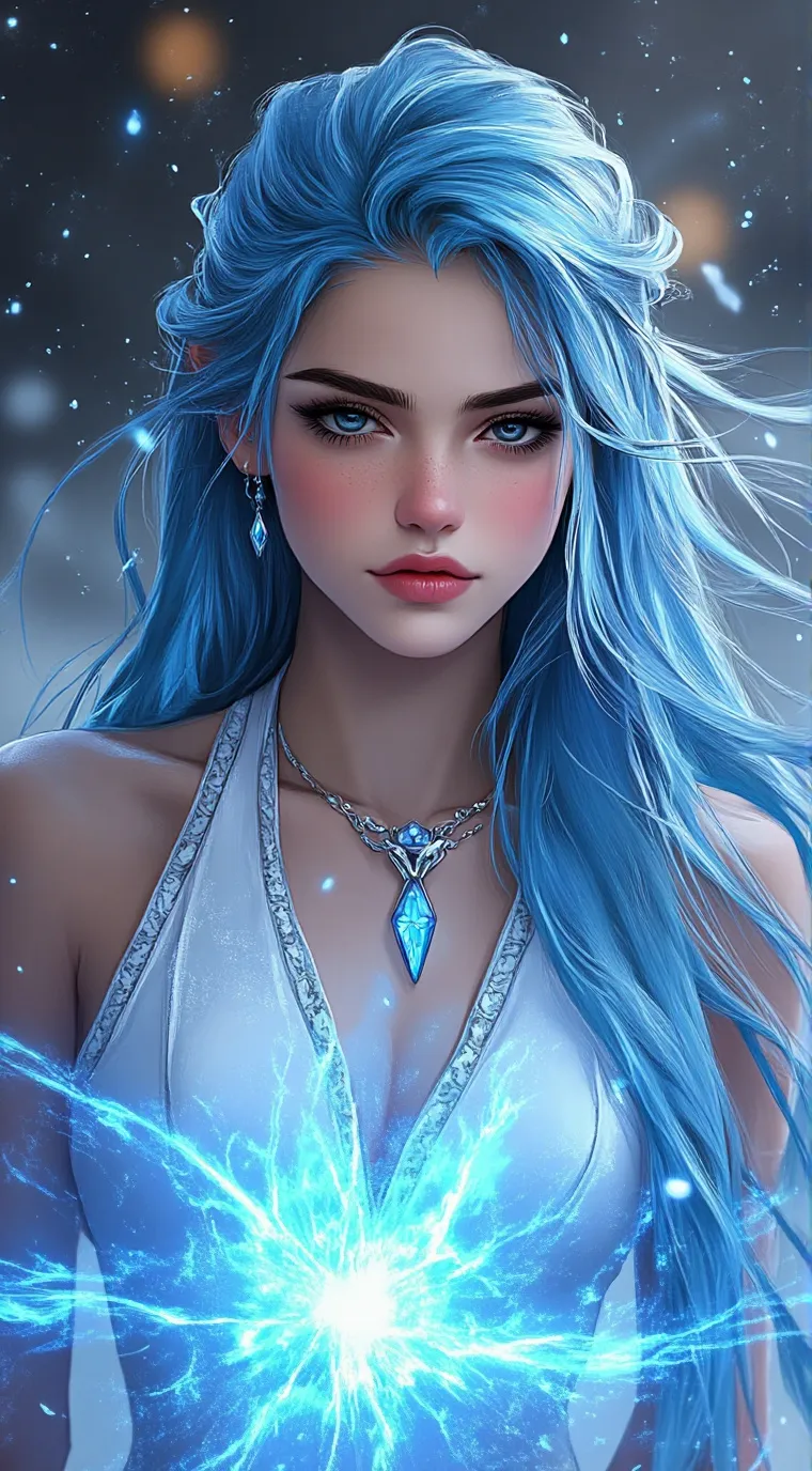 ai character: Princess frost  background