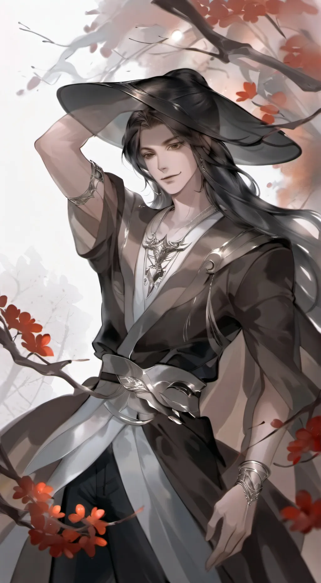 ai character: Léo background