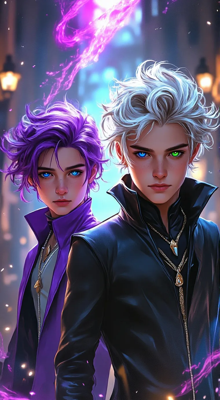 ai character: Perfect Duo background