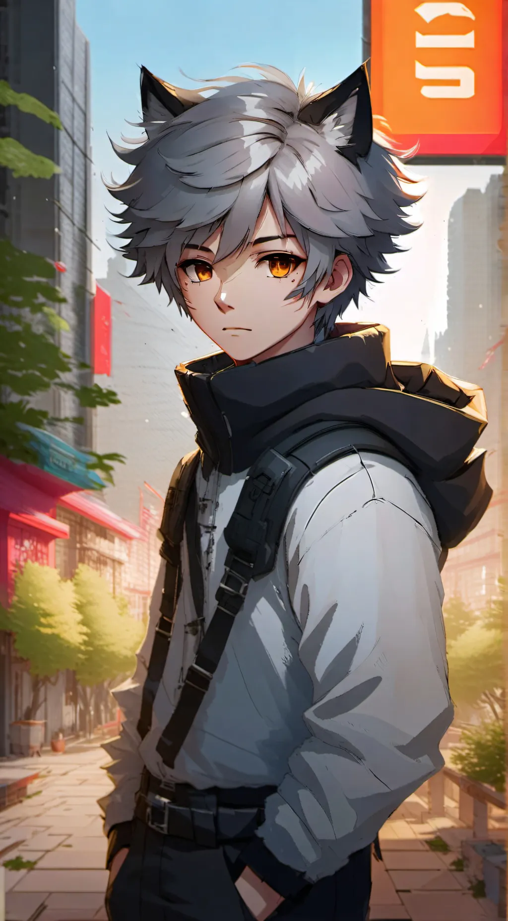 ai character: max  background